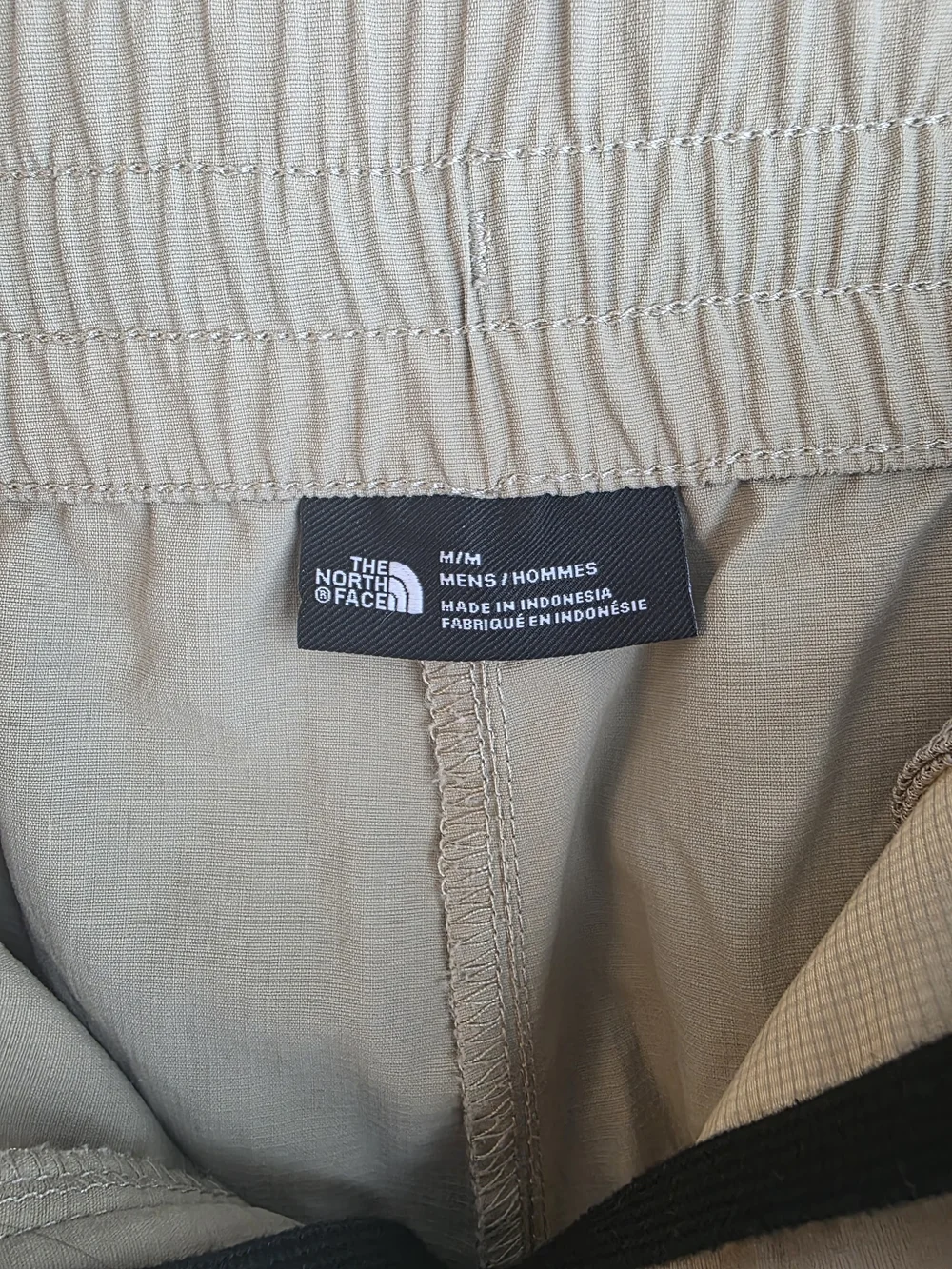 The North Face Men's Khaki Nylon Hiking Shorts Size Medium